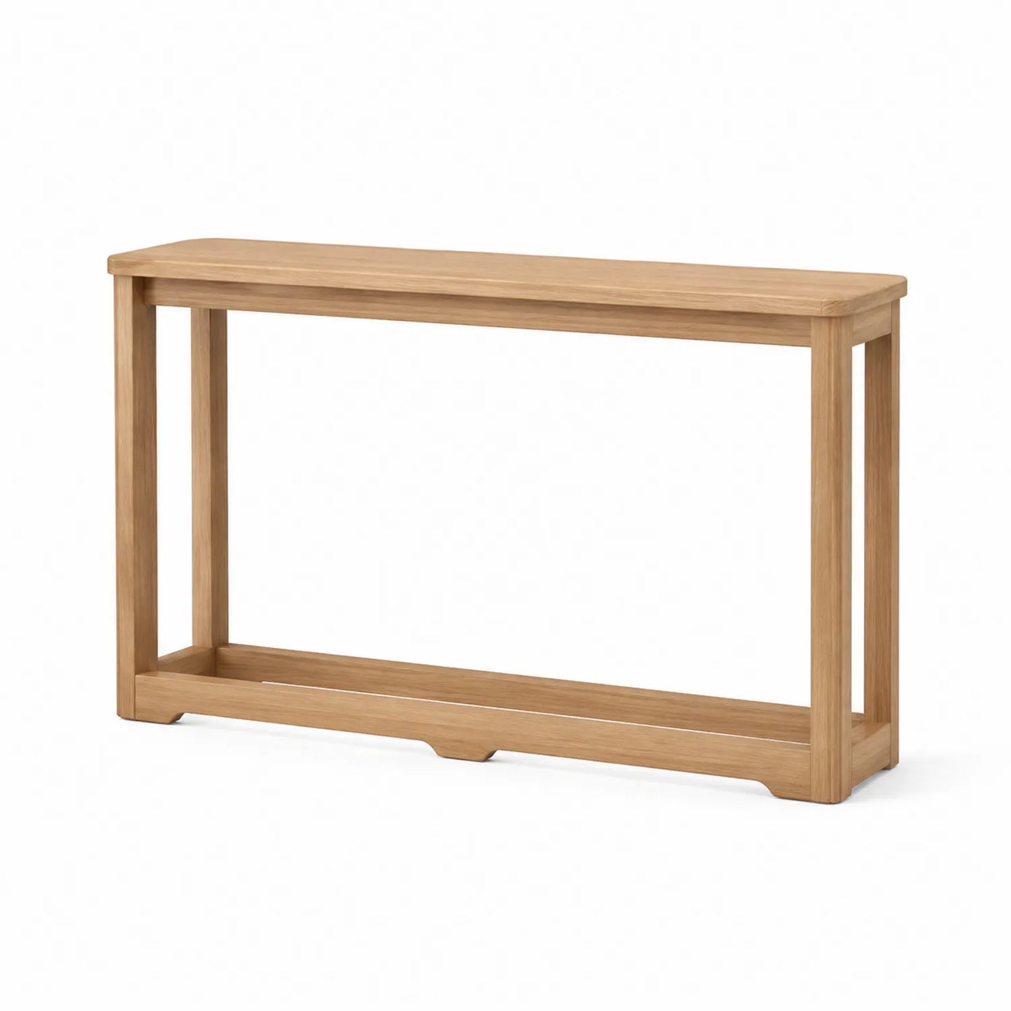Konsolentisch Holz Eiche 120x30x80 cm