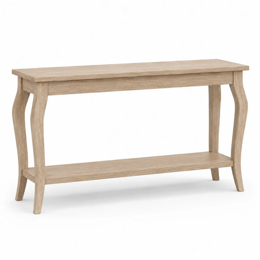 Konsolentisch Holz Eichenoptik 120cm x 30cm x 80cm
